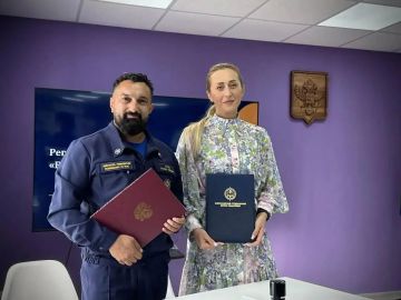 Избирательная комиссия Херсонщины и региональное отделение Всероссийского студенческого корпуса спасателей подписали соглашение о сотрудничестве