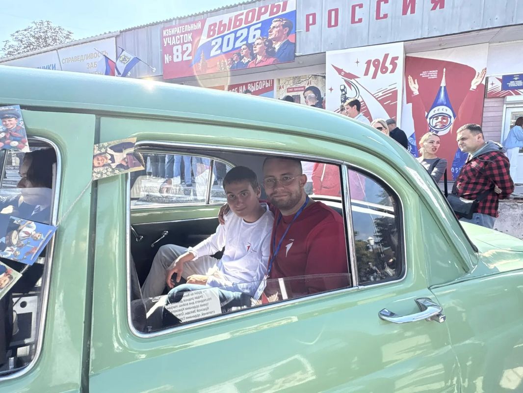Активисты «Движения Первых» посетили тематический участок