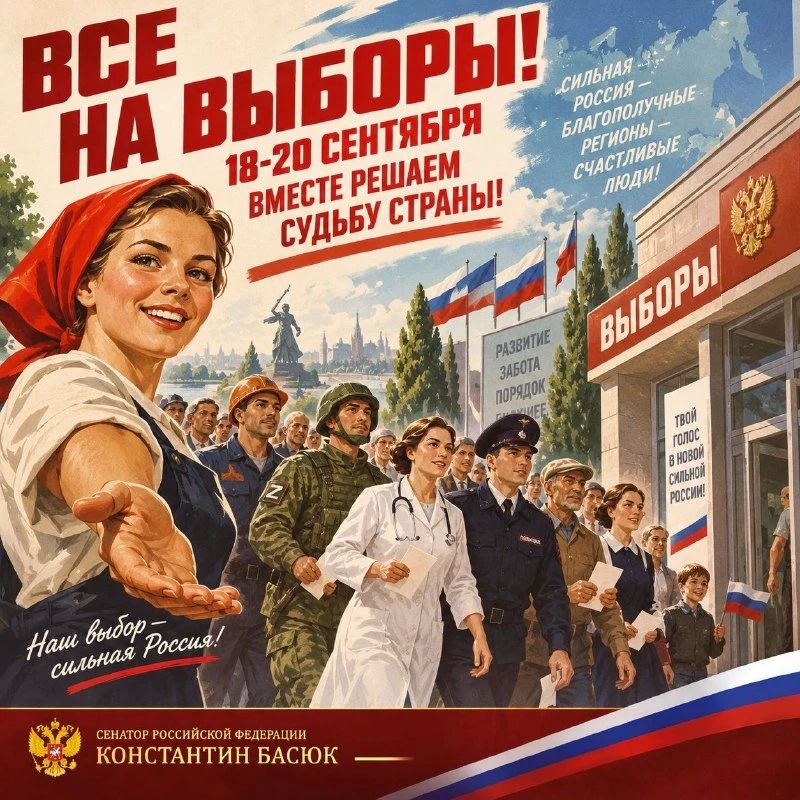 Константин Басюк: В России начались Выборы в Государственную Думу