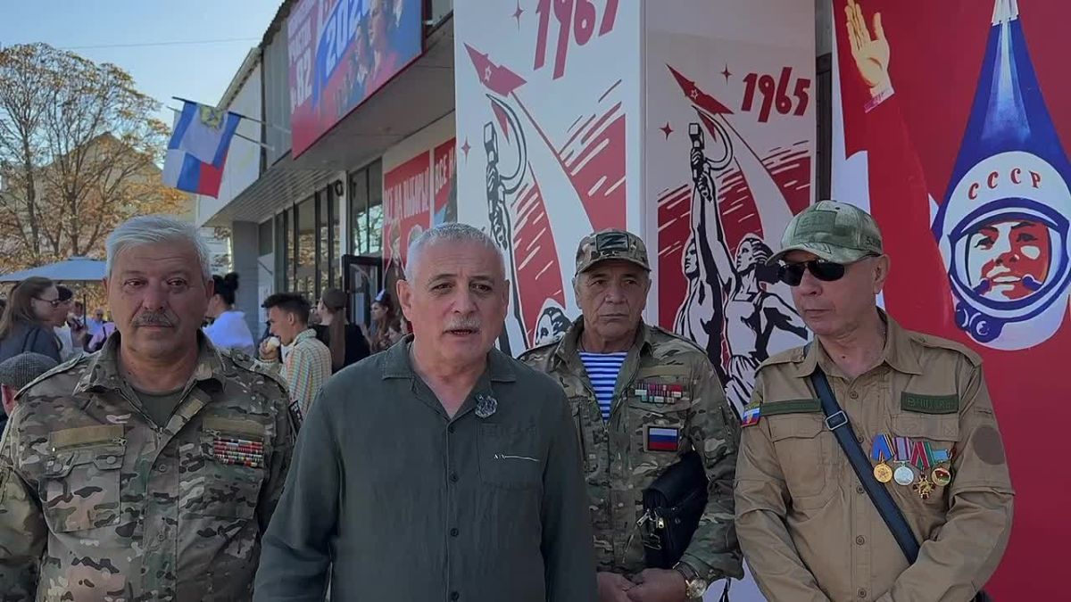 Ветераны "Боевого братства" проголосовали в Геническе