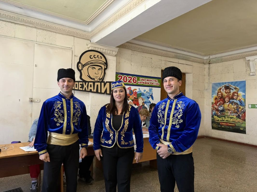 Разные народы Херсонщины участвуют в голосовании! Разные народы Херсонщины участвуют в голосовании!