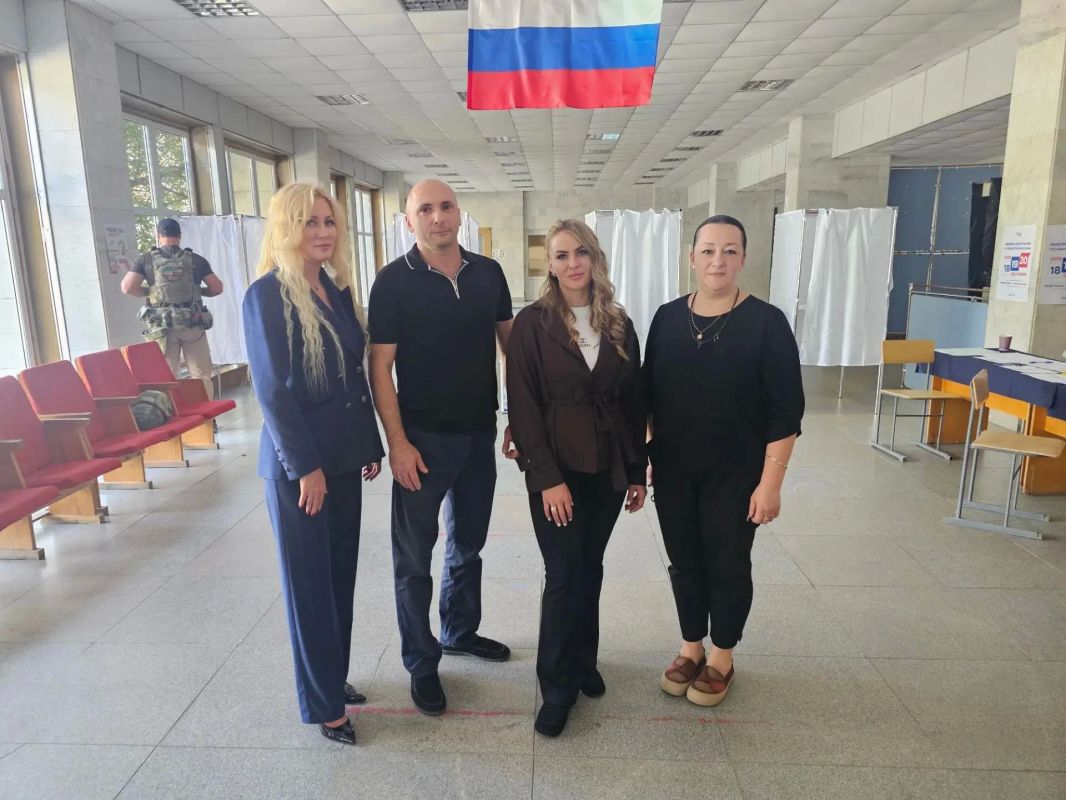 На участке все – избиратели