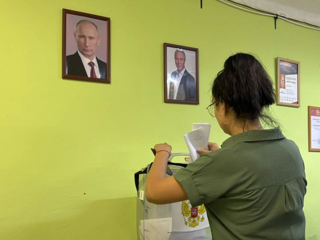 Владимир Оганесов: Сегодня, 18 сентября, стартовал единый день голосования! Владимир Оганесов: Сегодня, 18 сентября, стартовал единый день голосования!