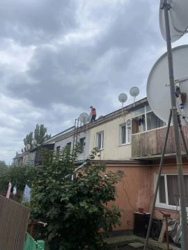 В Скадовске продолжают демонтаж нелицензированного оборудования «Горыныч»