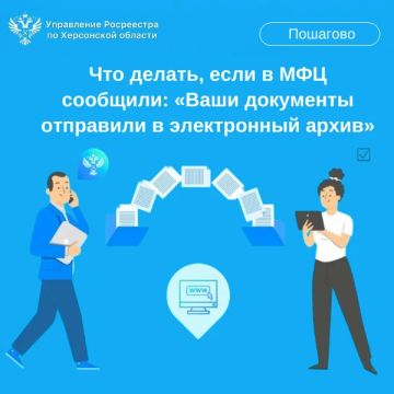 Что делать, если в МФЦ сообщили: «Ваши документы отправили в электронный архив»