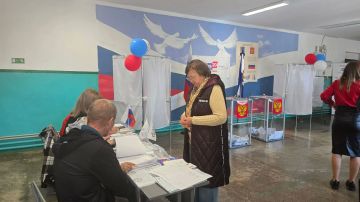 Надежда Бабешко: Жители округа активно голосуют