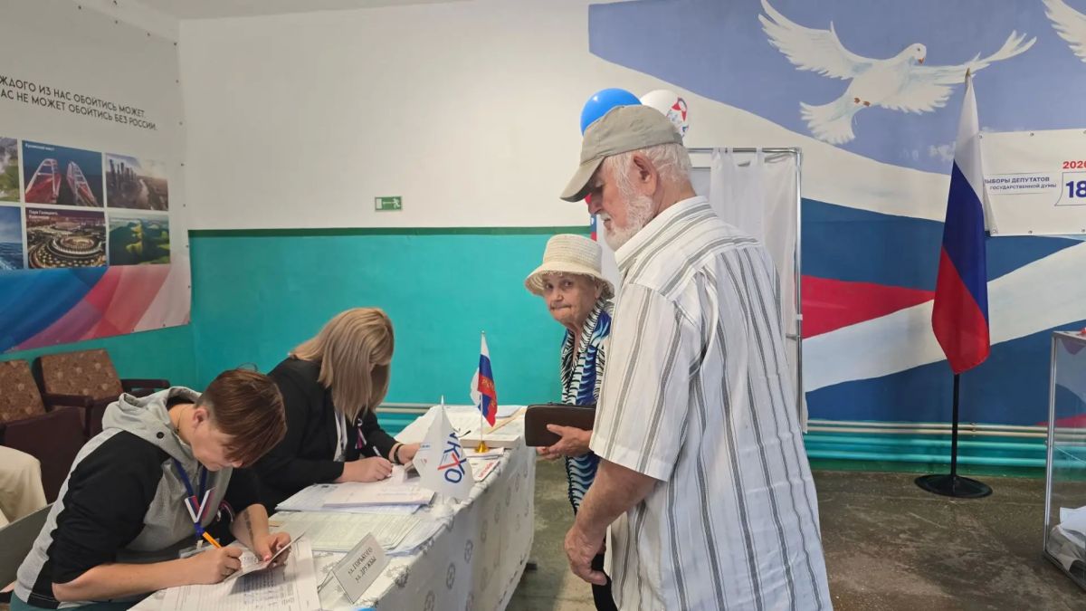 Надежда Бабешко: Жители округа активно голосуют Надежда Бабешко: Жители округа активно голосуют
