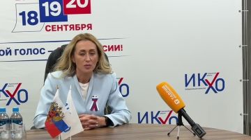 Захарова рассказала как прошёл первый день голосования на Херсонщине