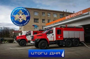 Спасатели МЧС за сутки ликвидировали один ландшафтный и два техногенных пожара в Херсонской области