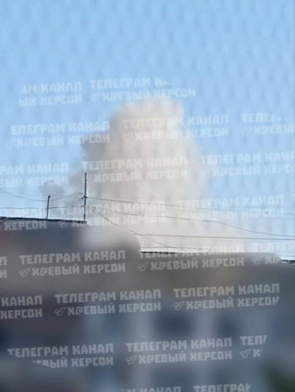 В центре Херсона прилет баллистики