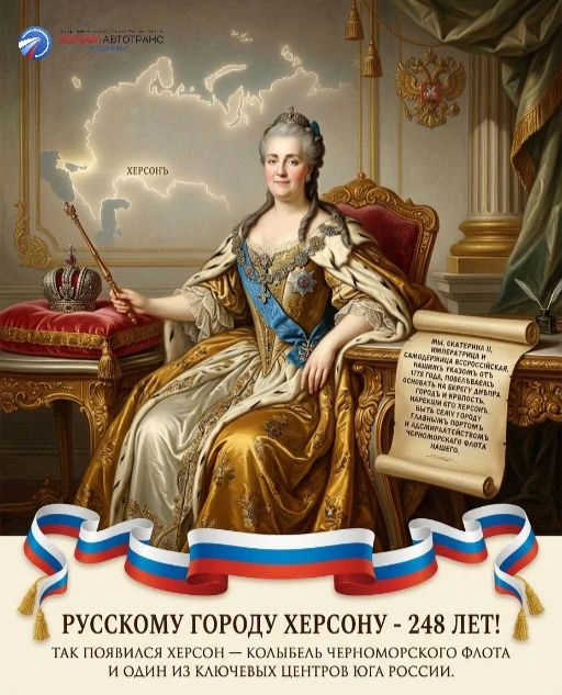С Днём города, наш родной Херсон! Городу-крепости и колыбели Черноморского флота — 248 лет!