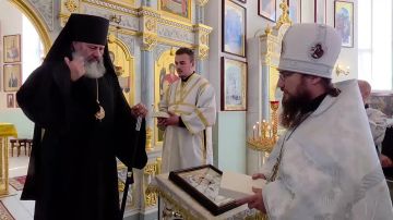 Первая Божественная литургия епископа Иосифа в Скадовске