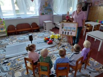 В «Золотой рыбке» малыши открыли для себя мир дорожной безопасности