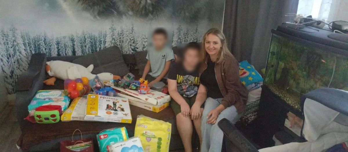 Новая жизнь для четырех детей: поддержка семьи в Новоалексеевке Новая жизнь для четырех детей: поддержка семьи в Новоалексеевке