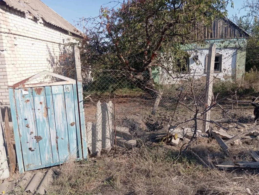 В результате атаки БпЛА в пгт