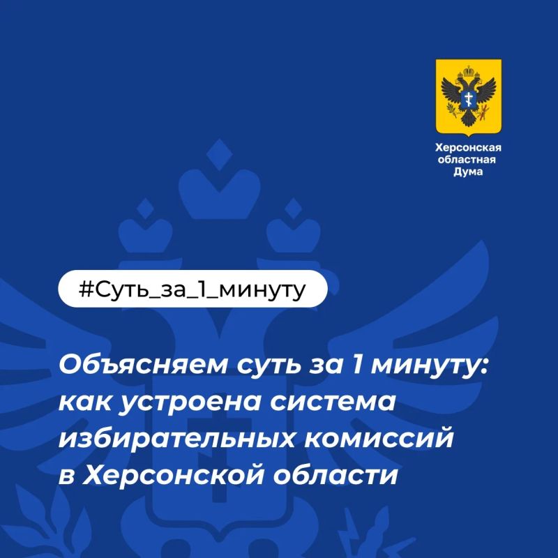 Суть за 1 минуту: как устроена система избирательных комиссий в Херсонской области