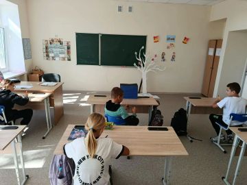 В школе села Красное прошли выборы командира отряда ЮИД