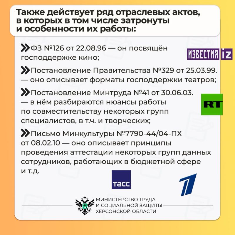 Как регулируется труд творческих работников Как регулируется труд творческих работников