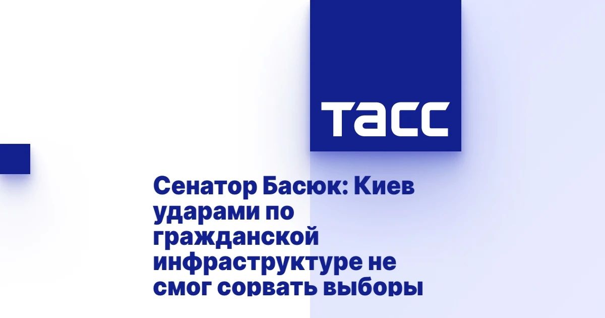 Константин Басюк: Киевский режим не смог раскачать общество и сорвать голосование в России