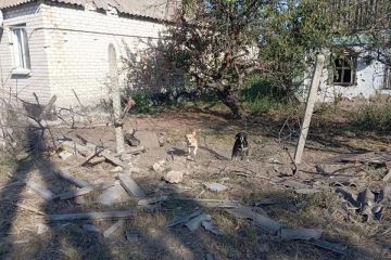 Нежилой дом поврежден в Херсонской области после атаки украинского БПЛА