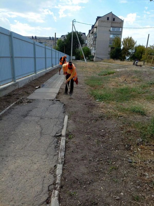 Отчёт о благоустройстве: Геническ, Новоалексеевка, Стрелковое, Счастливцево Отчёт о благоустройстве: Геническ, Новоалексеевка, Стрелковое, Счастливцево