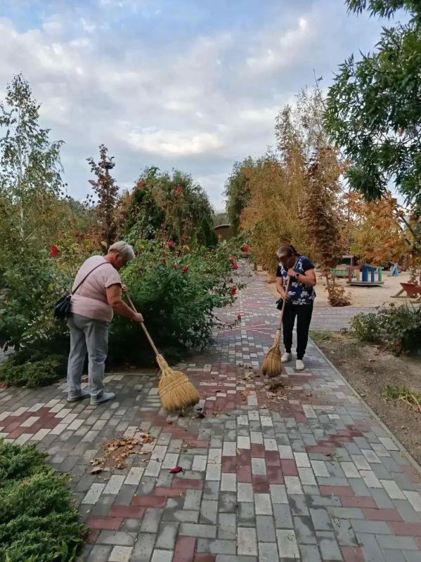 Отчёт о благоустройстве: Геническ, Новоалексеевка, Стрелковое, Счастливцево Отчёт о благоустройстве: Геническ, Новоалексеевка, Стрелковое, Счастливцево