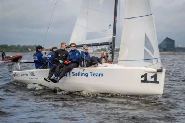 Херсонская команда вошла в десятку лучших на чемпионате России по парусному спорту
