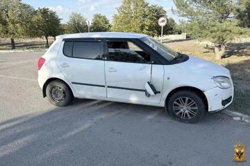 В Херсонской области водитель Skoda Fabia сбил женщину на электросамокате