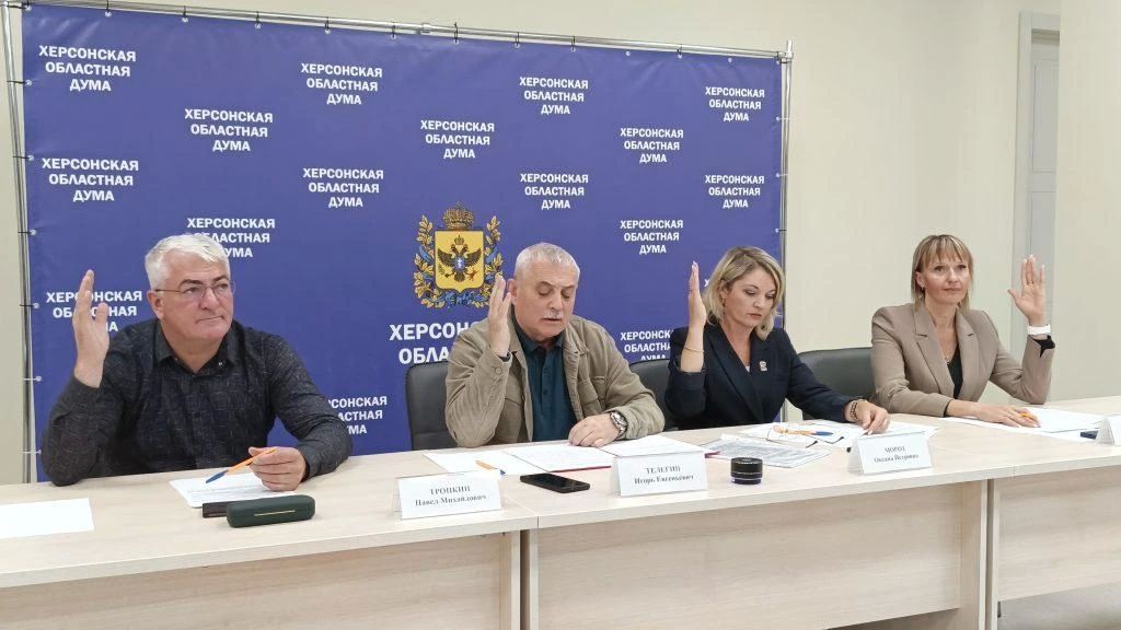 На заседании Комитета Херсонской облдумы по социальной политике депутаты рассмотрели два федеральных законопроекта