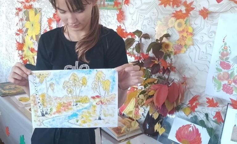 Александр Дудка: Арт-час «Осенняя палитра» в Лазурненской библиотеке Александр Дудка: Арт-час «Осенняя палитра» в Лазурненской библиотеке