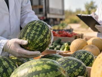 Арбузы, дыни и овощи проверяют на безопасность: Россельхознадзор отобрал ещё 119 проб на Херсонщине