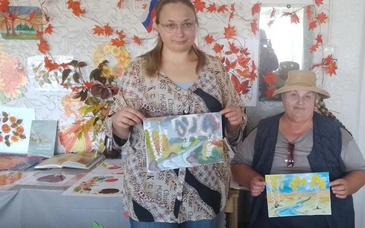 Александр Дудка: Арт-час «Осенняя палитра» в Лазурненской библиотеке Александр Дудка: Арт-час «Осенняя палитра» в Лазурненской библиотеке