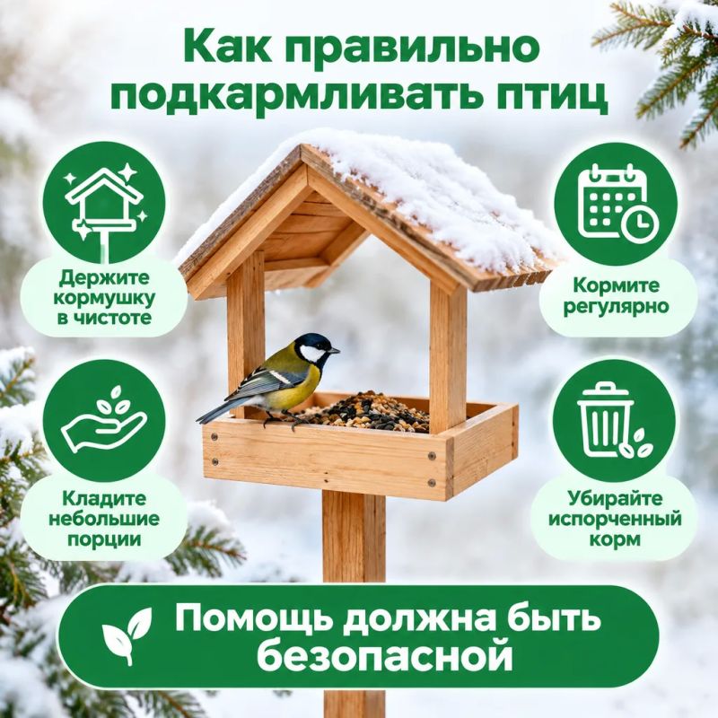 Эко-миф: хлеб — полезная подкормка для птиц? Эко-миф: хлеб — полезная подкормка для птиц?