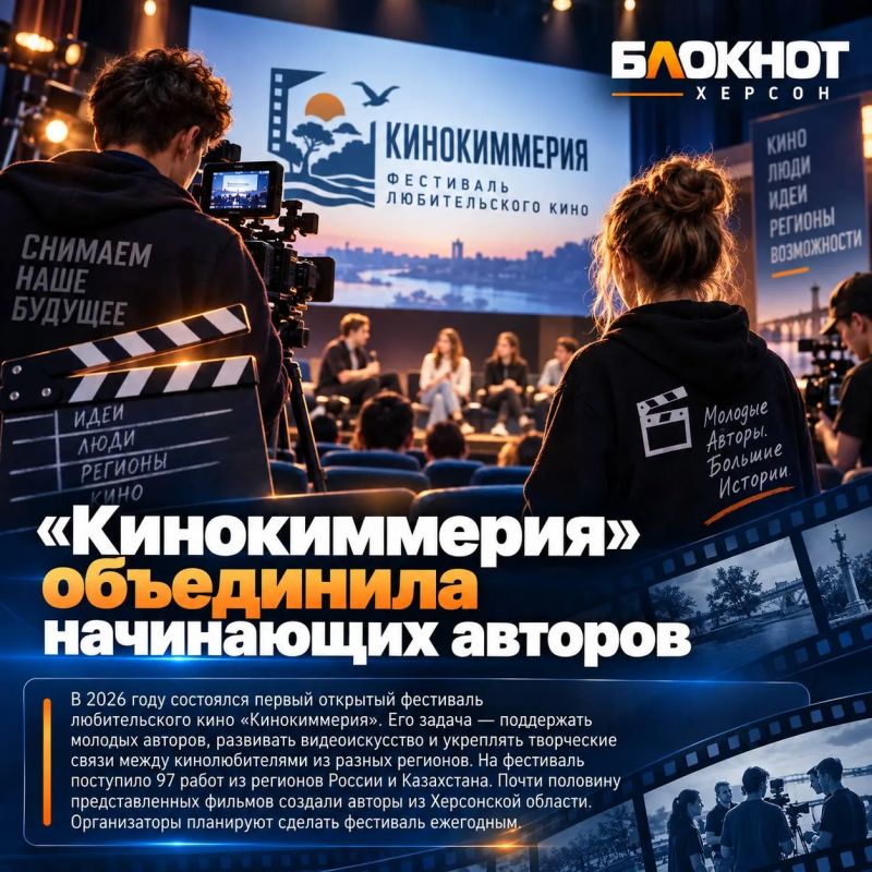 Как в Херсонской области заново собирают киносеть Как в Херсонской области заново собирают киносеть