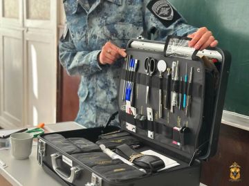 Экспертно-криминалистический центр провел в Херсонской области мероприятие для школьников