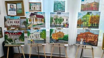 В Скадовске в День города открыли выставку художника из Херсонской области