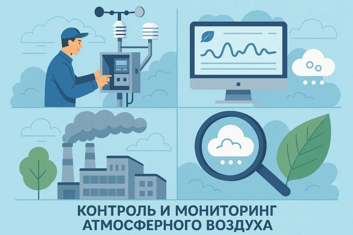 Для чего и кем проводится мониторинг атмосферного воздуха?
