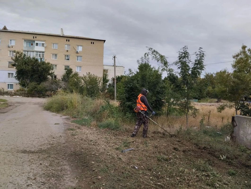 Скадовск: плановые работы по благоустройству Скадовск: плановые работы по благоустройству