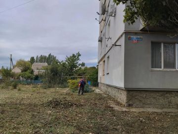 Скадовск: плановые работы по благоустройству