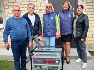 Верхнесерогозская школа получила генератор, благодаря которому дети будут обеспечены горячим питанием
