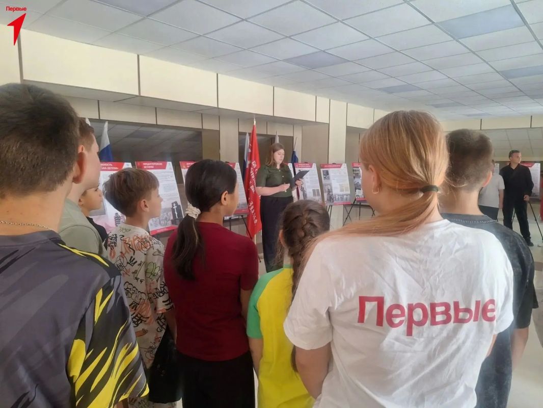 Первые Чаплинского округа узнали, что связывает Тулу и Новороссию Первые Чаплинского округа узнали, что связывает Тулу и Новороссию