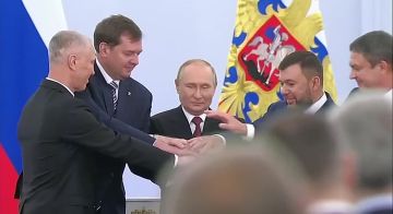 Михаил Развожаев: Сегодня День воссоединения Донецкой народной республики, Луганской народной республики, Запорожской области и Херсонской области с Российской Федерацией