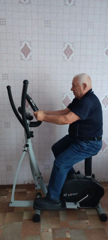 Реабилитация на тренажерах в рамках региональной программы «Активное долголетие»