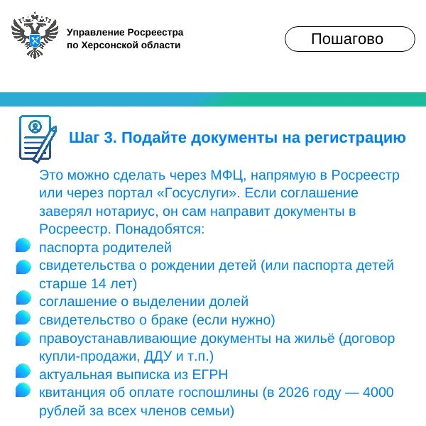 Как выделить доли детям при покупке жилья на материнский капитал Как выделить доли детям при покупке жилья на материнский капитал