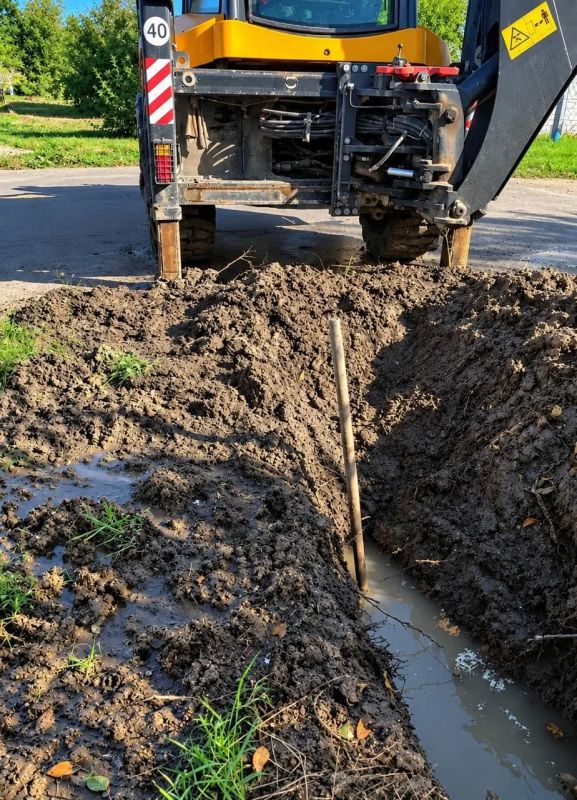 В Скадовске устранили аварию на центральном водопроводе