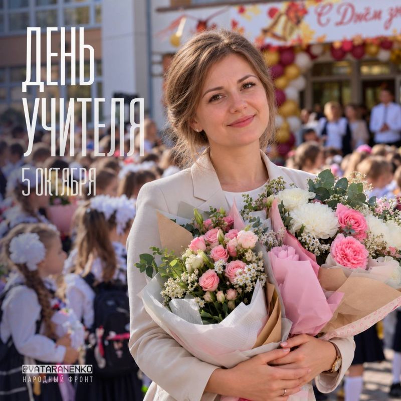 Всех, кто щедро дарит нам знания, делится бесценным жизненным опытом, с Днём учителя!