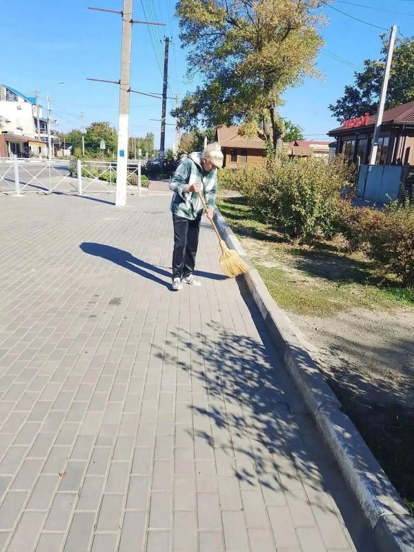Работы по благоустройству в Геническом округе Работы по благоустройству в Геническом округе