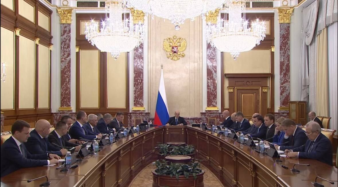 Михаил Дегтярёв: Принял участие в заседании Правительства России под председательством Михаила Мишустина
