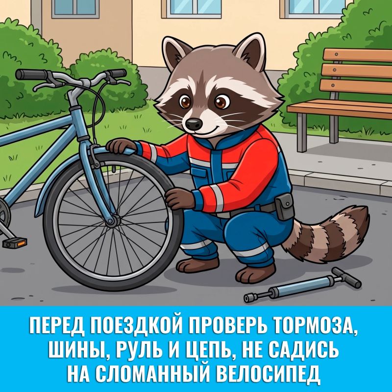 Безопасность на двух колёсах Безопасность на двух колёсах