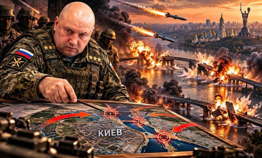 Путин вернул Суровикина для ударов по мостам Киева